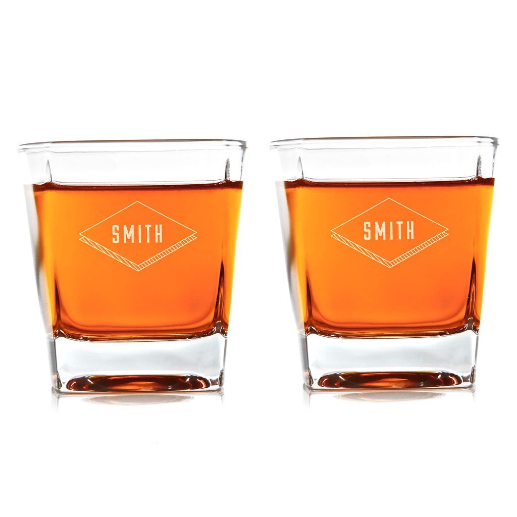 Whiskey Glasses: Diamond